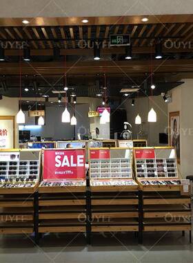 glassess阳thopdecoraionYJ031木质眼镜展示柜货架尚时太镜展示架