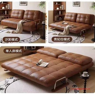 沙床可折叠一体KO-364两用25新款中古风发单0双人小户2型客厅阳台