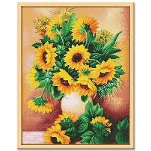 厂钻家直供满花卉带客厅卧室约装 摆件画 饰画摆件创框意设计简风格