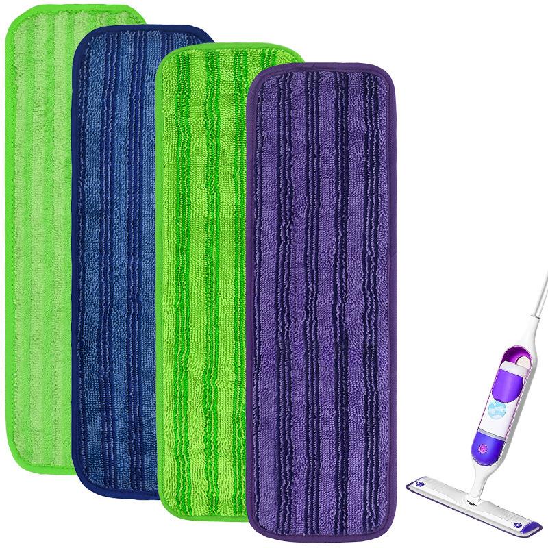 适配Swiffer PowerMop 干湿两用平拖 超细纤维平板拖把布替换配