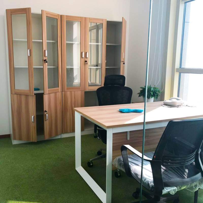 办公室家具职员桌椅组合屏风4/6人位工作位卡座三人员工位电脑桌