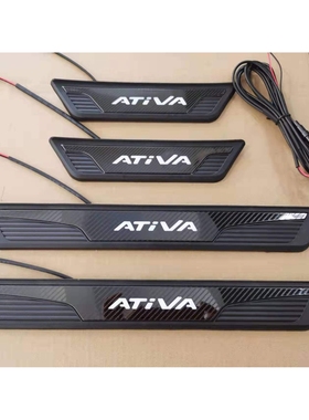 适用于21Perodua ativa 汽车改装门槛条迎宾踏板door sill scuff