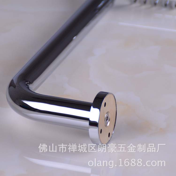 直销铬色皂网浴缸扶手  生产供应全铜扶手浴缸拉手