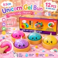 8.5cm Blind Box Unicorn Pectin Buns-12 Pieces in a Box