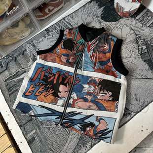 龙珠 remake 悟空vs贝吉塔 马甲 不退换 FAX 手工制作 NO.