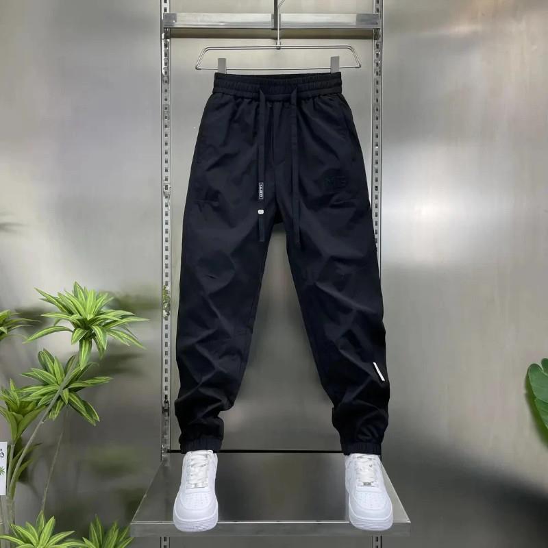 韵纯轻奢男装卓纳轻奢秋流行男裤秋冬休E闲裤男士时尚百搭运动束