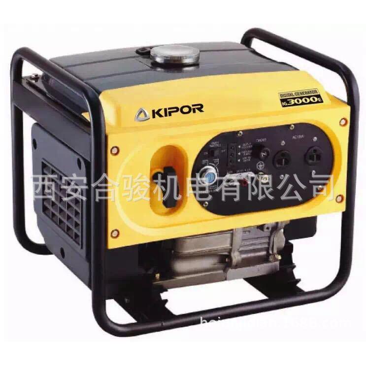 数码变频汽油发电机 IG3000E 3KW便携式户外房车专用发电机