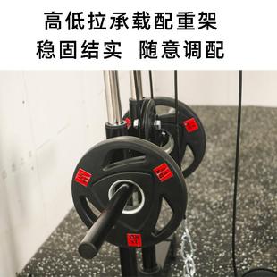 多功能墙体飞鸟综合训练器高位下拉背肩夹胸三头肌家用健身器材