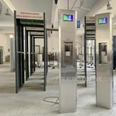 供应智能测温消毒通道门柱体温自动扫描仪手部消毒柱形测温消毒门