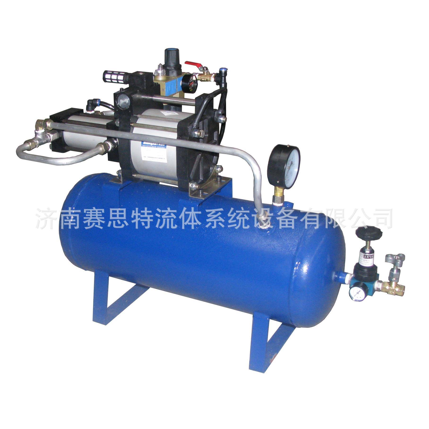 2倍5倍空气气体增压机4mpa高压增压机压缩空气压力增压机