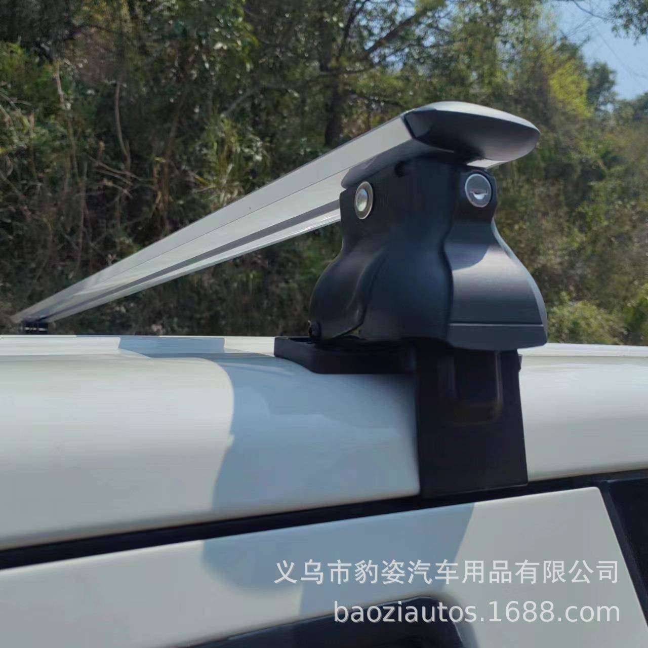 升级加厚铝合金虎爪横杆汽车车顶架行李架横杆免打孔加高横架横梁