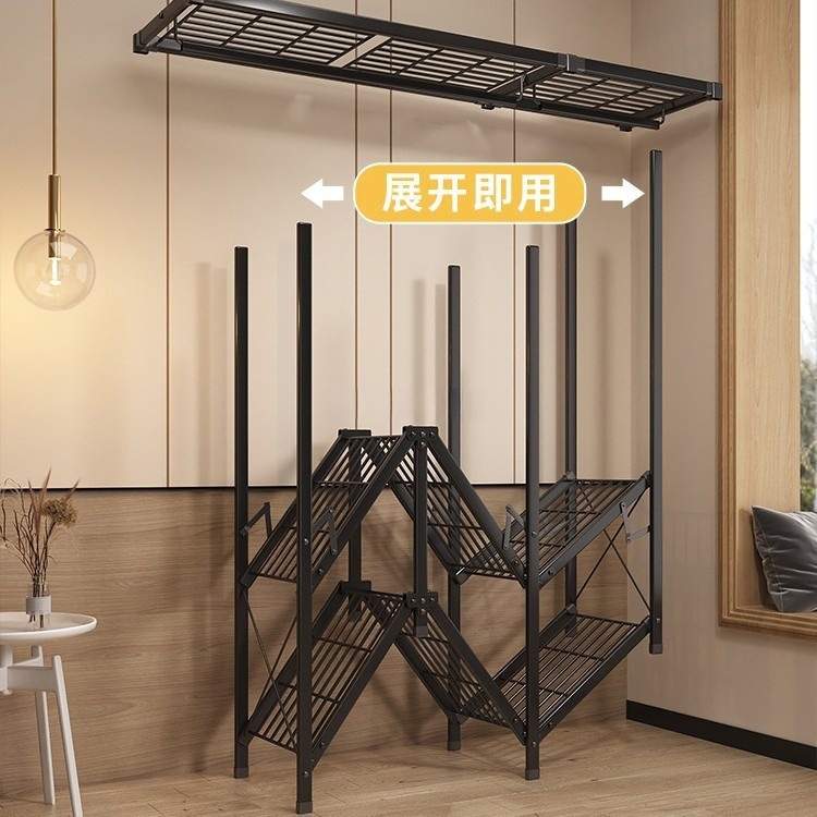 结实钢架简易衣柜家用出租房折叠卧室用耐用免安装全布衣橱小户型