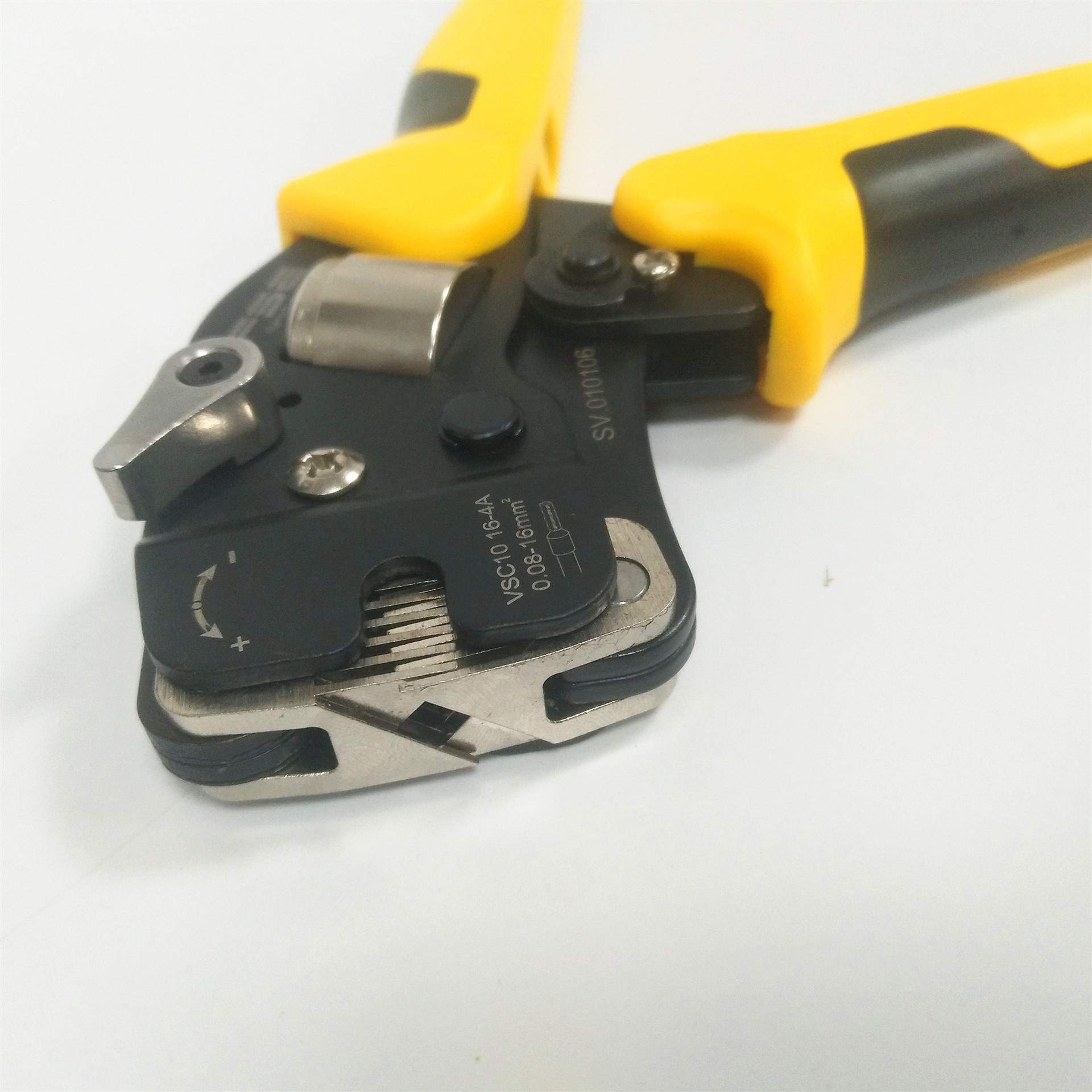 压线钳VSC10 16-4A自调试E型管压接钳手动多功能棘轮压接钳端子钳