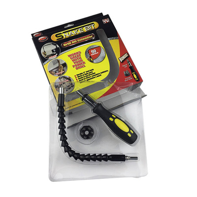 多功能蛇形螺丝刀SNAKE BIT和Flexib彩盒扭曲螺丝刀五金工具组套