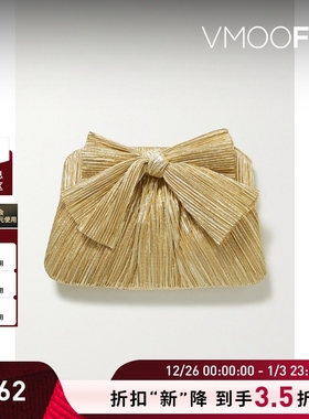 【折扣】Loeffler Randall女士蝴蝶结细褶晚宴手拿包