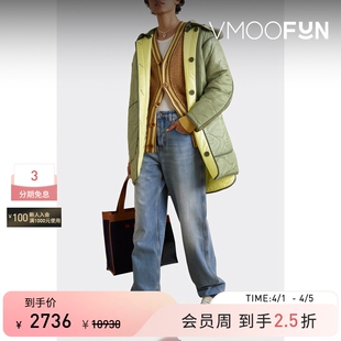 MARFA 季 末折扣 女秋冬正反两穿边饰绗缝软壳面料夹克 STANCE
