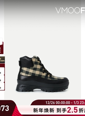 【折扣】Loeffler Randall 女格纹皮革踝靴