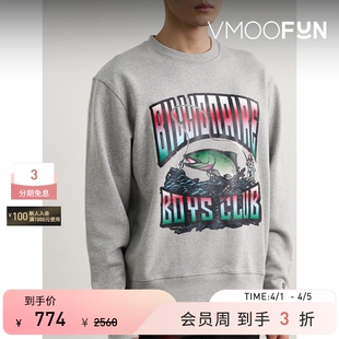 Club 秋冬男印花棉质平纹布卫衣 Boys Billionaire 季 末折扣