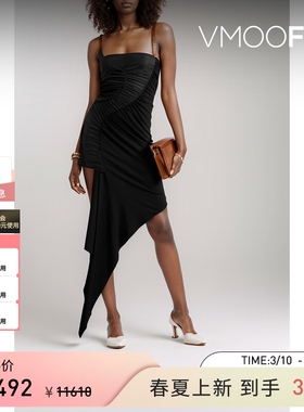 MUGLER女士绉纱迷你连衣裙