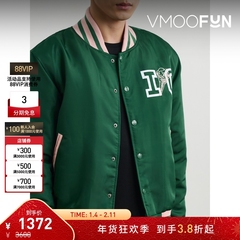 【折扣】ICECREAM 秋冬男刺绣印花带填充物夹克外套