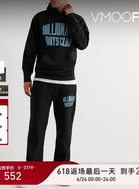 【618返场】Billionaire Boys Club秋冬男黑色连帽卫衣