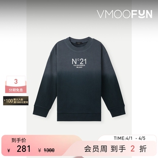 N°21 男童装 渐变平纹布印花卫衣 秒杀