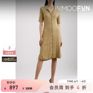 CHRISTENSEN 春夏女士提花针织连衣裙 BIRGER REMAIN