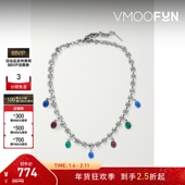 Alessandra 折扣 Rich女多色银色项链