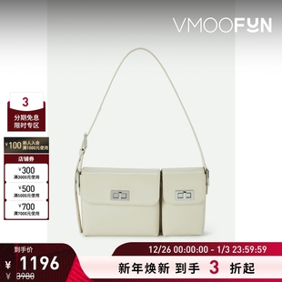 FAR 女亮泽吸睛皮革单肩手提包 新年礼物