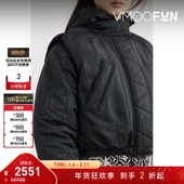 折扣 MARINE SERRE 冬季 女连帽软壳面料短外套