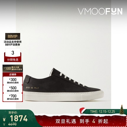 【折扣】COMMON PROJECTS 夏季男皮革运动鞋休闲鞋