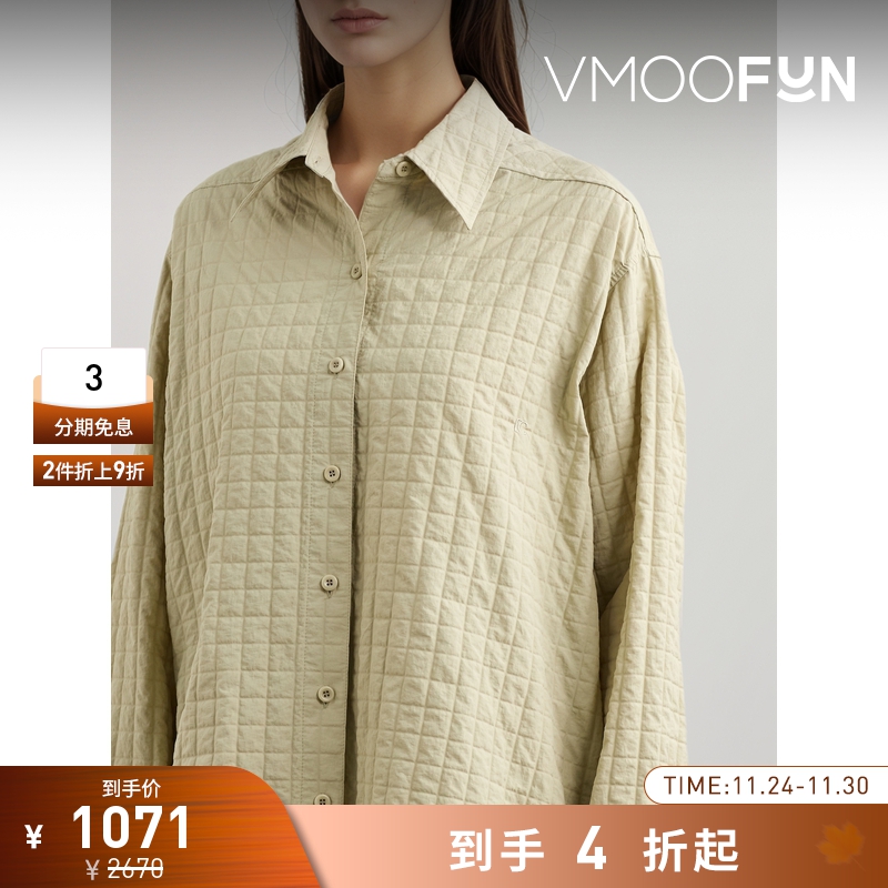 【折扣】LOW CLASSIC女士格纹平纹布衬衫