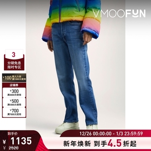 DENIM女士刺绣高腰微喇牛仔裤 MOTHER 折扣