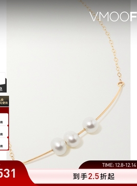 【折扣】Melissa Joy Manning 女14K金珍珠项链