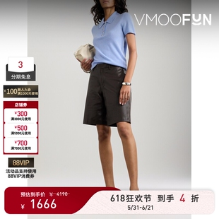 【618狂欢】Veronica Beard 秋冬女短款羊绒 Polo 针织衫毛衣