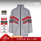 男春秋宽松平纹布拼接夹克 Rose 折扣 Martine