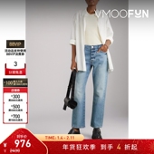 折扣 经典 款 FRAME 女直筒牛仔裤