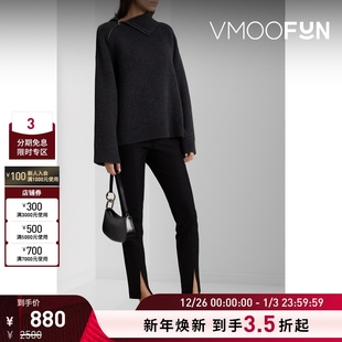 折扣 女亚麻混纺窄腿裤 经典 TOTEME 休闲裤 款