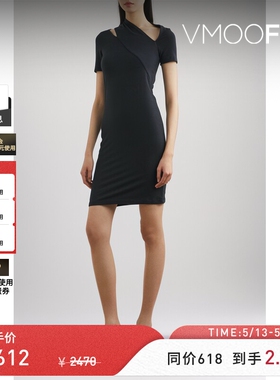 Helmut Lang 春夏女迷你连衣裙礼服裙小黑裙