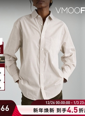 【折扣】Matteau 女士条纹棉质府绸衬衫