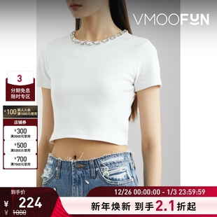 ZHI 折扣 恤 女棉质混纺短款 Chen Xuzhi