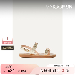Greek Ancient 秒杀 皮革露跟凉鞋 春季 女童装 Sandals