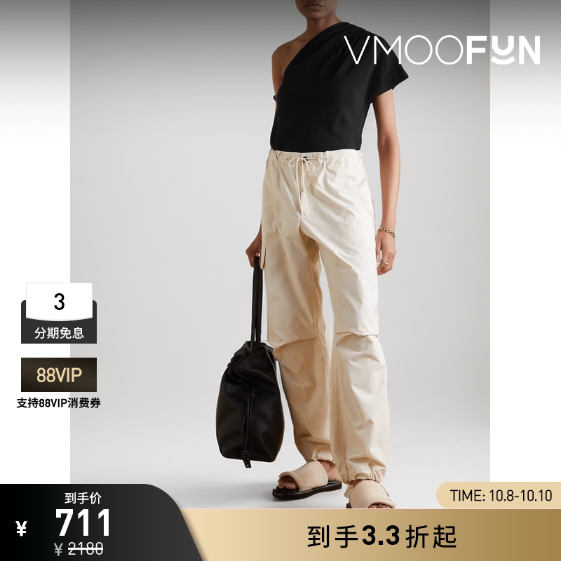 【折扣】Vince 女单肩垂坠显瘦上衣