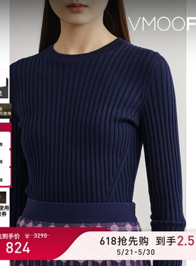 【618狂欢】Jason Wu 秋冬女羊毛针织黑色上衣