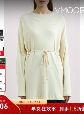 【折扣】ROSETTA GETTY 春夏女多种穿法纯棉平纹布长袖T恤