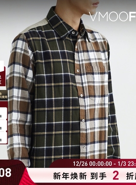 【折扣】Norse Projects男士格纹棉质法兰绒衬衫