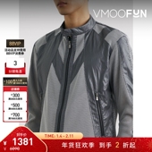 秋冬男网眼面料拼接人造皮革夹克 ARCHIVE 折扣 CARNET