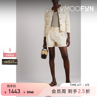 Veronica 季 末折扣 外套 Beard秋冬女棉质帆布气质修身