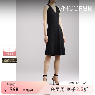 春夏女拧绕式 真丝中长连衣裙 YANG GUI 秒杀 SAMUEL