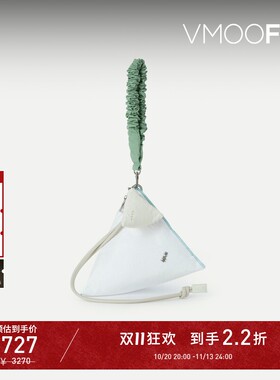 【D11折扣】Ader Error 女带缀饰格子布手提包